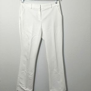 Express Columnist Wide Leg White Pant